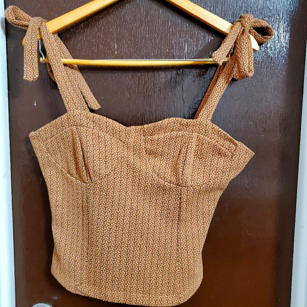 Corset style top